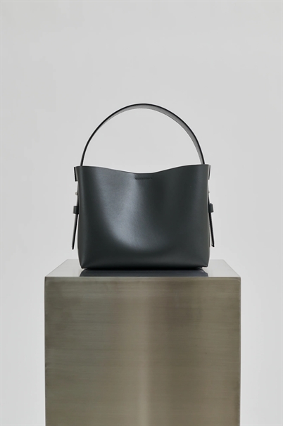 Second Female Leata Leather Bag Volcanic Ash